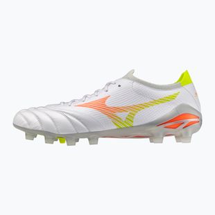 Kopačky Mizuno Morelia Neo V β Pro FG white/lava orange/evening primrose