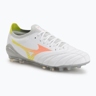 Kopačky Mizuno Morelia Neo V β Pro AG white/lava orange/evening primrose