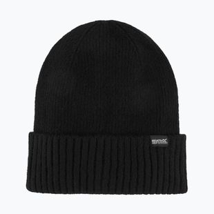 Dámská zimní čepice REGATTA Ribbed Basic black
