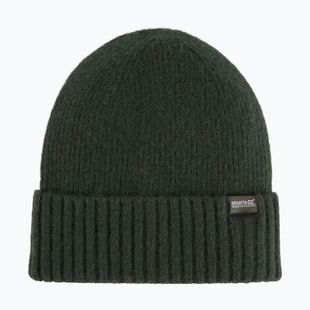 Dámská zimní čepice REGATTA Ribbed Basic dark khaki