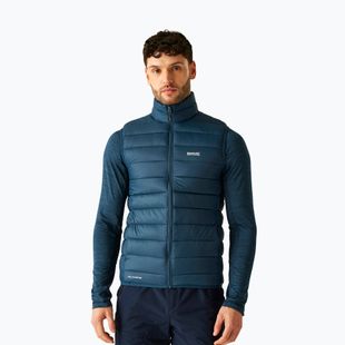 Pánská vesta REGATTA Marizion Black/White moonlight denim