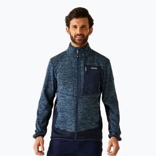 Pánská mikina REGATTA Baslinn moonlight denim marl/navy