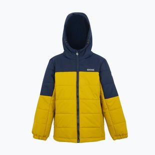 Dětská zateplená bunda REGATTA Lofthouse navy/gold