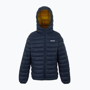 Dětská bunda REGATTA Hooded Marizion navy/gold flake