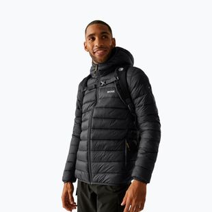 Pánská bunda REGATTA Hooded Marizion ash/gold