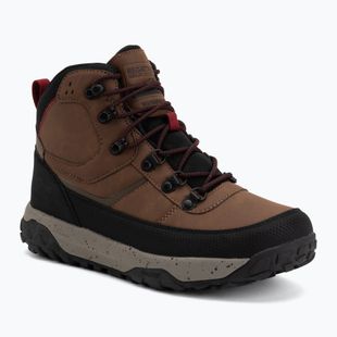Pánské turistické boty REGATTA Renford brown/rio red