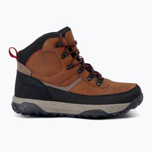 Pánské turistické boty REGATTA Renford brown/rio red