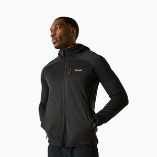 Pánská trekingová mikina REGATTA Kadley Midlayer black