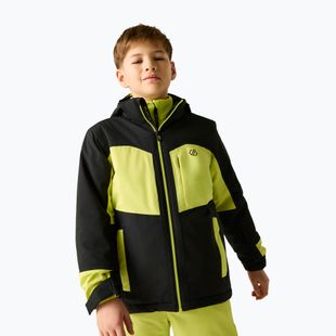 Dětská lyžařská bunda Dare2B Rip It Jacket black/wild lime