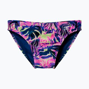 Pánské plavky Speedo Printed Brief techno jungle/orchid shine