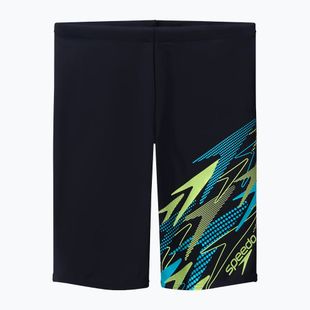 Pánské koupací jammery Speedo Medley Logo Jammer anthracite/hyper teal