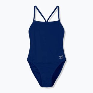 Dámské jednodílné plavky Speedo Solid Endurancex V-Back 2.0 team navy