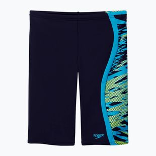 Dětské plavky jammer Speedo Hyperboom Splice Jammer anthracite/hyper teal