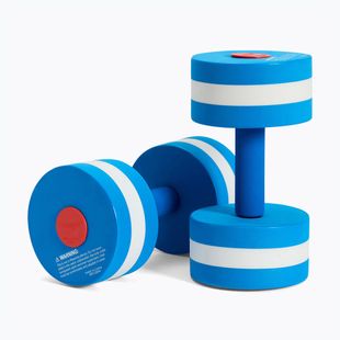 Činky na aqua aerobic Speedo Aquatic Fitness Dumbbell 2 pack Speedo Blue/White