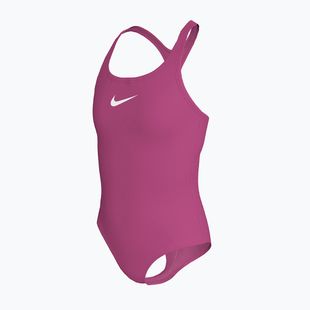 Dětské jednodílné plavky Nike Effortless Essential desert pink