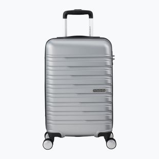 Cestovní kufr American Tourister Flashline Spinner 55 34 l sky silver