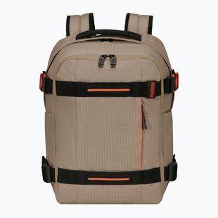 Městský batoh American Tourister Urban Track Laptop BP Coated 15,6" 29 l beige/orange