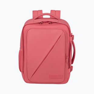 Městský batoh American Tourister Take2Cabin Casual MS Puff 26,5 l pink glitch