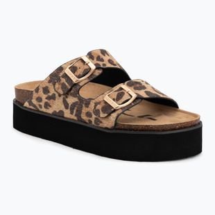 Dámské pantofle O'Neill Sandy Platform Low leopard