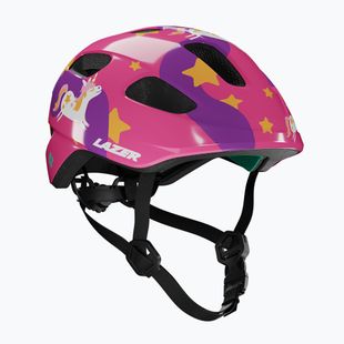 Dětská cyklistická helma Lazer Pnut 2.0 KinetiCore purple pony