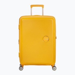 Cestovní kufr American Tourister Soundbox 81 l golden yellow