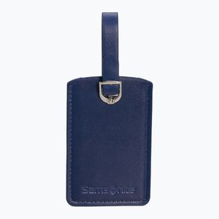 Jmenovka na zavazadla Samsonite Rectangle Luggage Tag X2 midnight blue