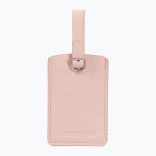Jmenovka na zavazadla Samsonite Rectangle Luggage Tag X2 pale rose pink
