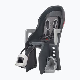 Dětská sedačka na kolo Polisport Guppy Maxi+ FF dark grey/silver