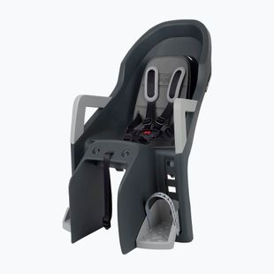 Dětská sedačka na kolo Polisport Guppy Maxi+ CFS dark grey/silver