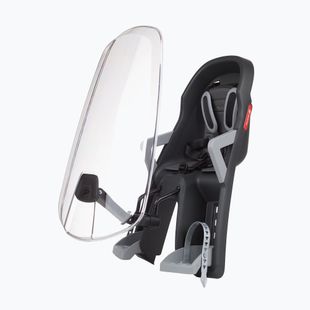 Dětská sedačka na kolo Polisport Guppy Mini+ FHT dark grey/silver
