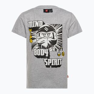 LEGO Lwtaylor 107 šedé dětské trekové tričko 12010753