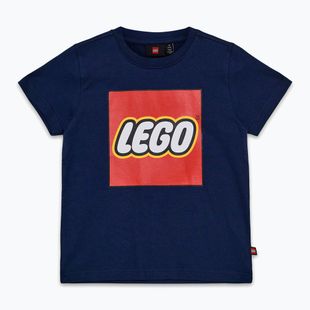 Dětské tričko LEGO Lwtano 631 dark navy