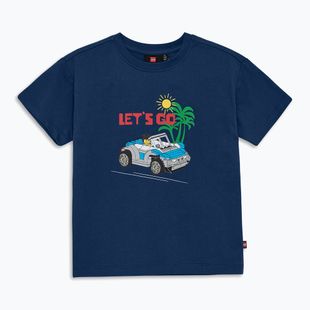 Dětské tričko LEGO Lwtaffy 314 dark blue