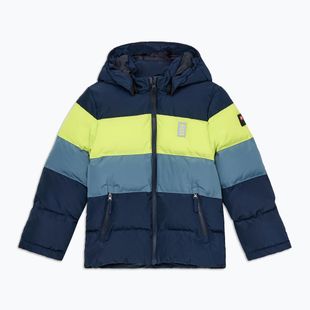 Dětská bunda LEGO Lwjipe 705 dark navy/lime