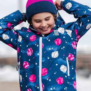 Dětská lyžařská bunda LEGO Lwjaz 803 pink