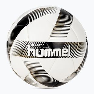 Hummel Blade Pro Trainer FB fotbalový míč bílý/černý/zlatý velikost 5