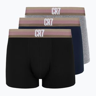 Pánské boxerky CR7 Basic Trunk 3 ks 711 multicolour