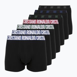 Pánské boxerky CR7 Basic Trunk 7 párů 2810 black