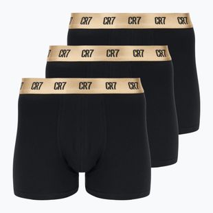 Pánské boxerky CR7 Basic Trunk 3 páry black