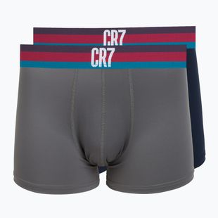 Pánské boxerky CR7 Fashion Trunk Micro 2 pary 457 multicolour