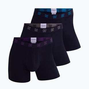 Pánské boxerky CR7 Basic Trunk 3 multicolour pairs