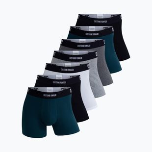Pánské boxerky CR7 Basic Trunk 7 pairs 2821 multicolor