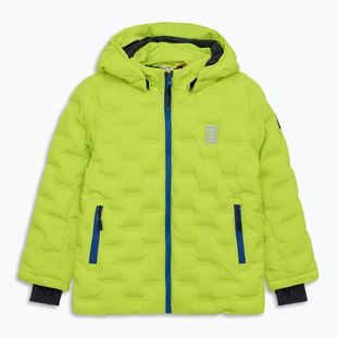 Dětská lyžařská bunda LEGO Lwjipe 706 lime green