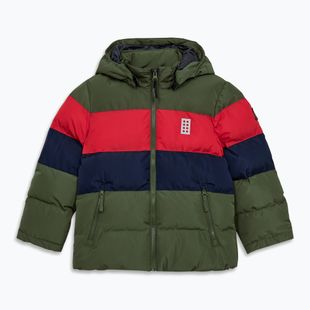 Dětská bunda LEGO Lwjipe 705 dark green