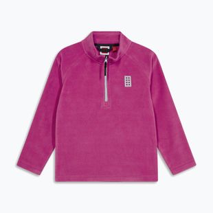 Dětská fleecová mikina LEGO Lwsinclair 702 fuchsia