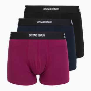 Pánské boxerky CR7 Basic Trunk 3 pack multicolour