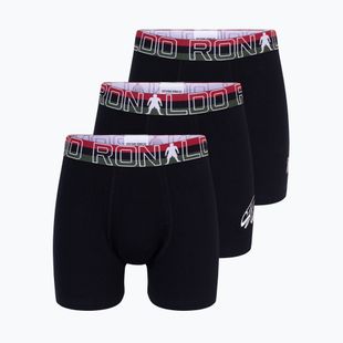 Dětské boxerky CR7 Trunk 3 pairs black
