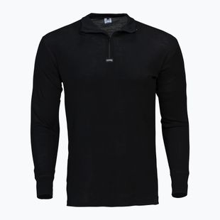 Pánská termo mikina Dovre Wool Half Zip black