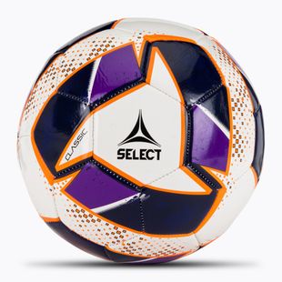 SELECT Classic v24 white/purple velikost 5 fotbalové míče