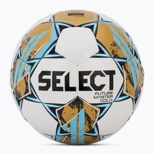 Fotbalový míč SELECT Futsal Future Master Gold Fifa v25 white/gold  velikost 4